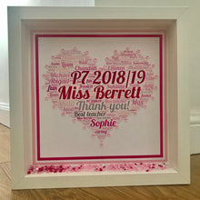 Load image into Gallery viewer, Teacher gift - word picture