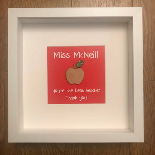Teacher gift - Apple